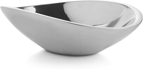 nambe Butterfly Bowl, Chillable Salad Serving Bowl for Entertaining, Serve Dips, Salsa, Appetizers, Olives, and Guacamole, Oven and Freezer Safe, Made of Metal Alloy, 7-Inch in Kuwait