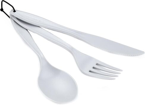 GSI Outdoors 3 Pc. Ring Cutlery Set- Eggshell, Black in Kuwait