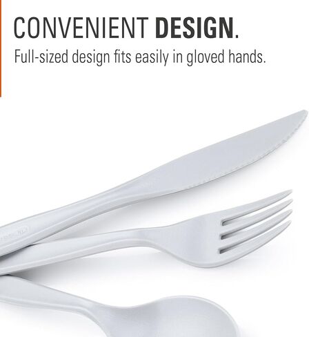 GSI Outdoors 3 Pc. Ring Cutlery Set- Eggshell, Black in Kuwait