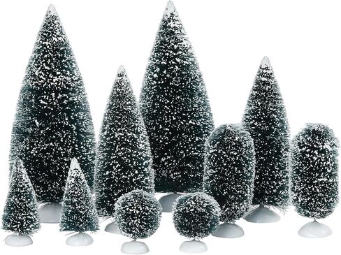 القسم 56 ملحقات للقرى شجرة Topiaries Bag-O-Frosted in Kuwait