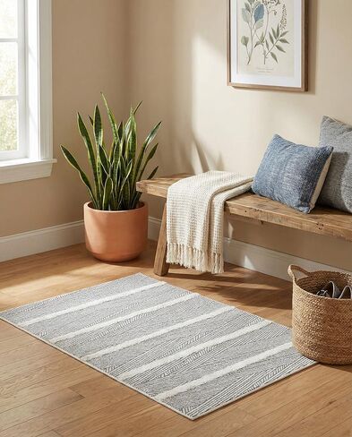 Rugs.com Sabrina Soto Casa Collection Rug – 2' x 3' Beige High Rug Perfect for Entryways, Kitchens, Breakfast Nooks, Accent Pieces in Kuwait