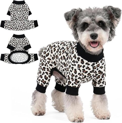 Dog Pajamas Small Cat PJs for Small Dogs Soft Material Stretchable Puppy Jersey Pajama Medium Size Pet Jumpsuit in Kuwait