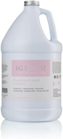 iGroom Tearless Facial Dog Shampoo, Luxury Pet Beauty Care, Ultra Mild to Eyes, Restore Skins Natural Moisture, Made in USA, Gallon in Kuwait