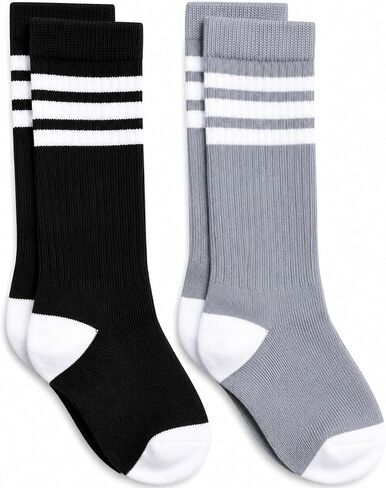 juDanzy Knee High Tall Baby, Toddler and Kids Socks with Arch Support in Kuwait