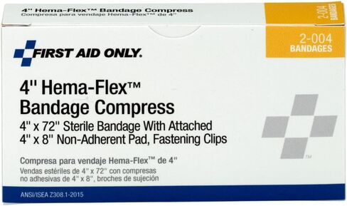 First Aid Only 2-004-001: 4" Hema-Flex Bandage Compress in Kuwait