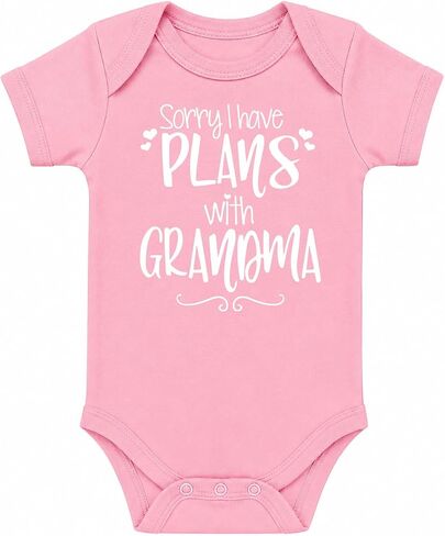 CBTwear Sorry I Have Plans With Grandma - Grandmother Little Helper - Cute Infant One-Piece Baby Bodysuit in Kuwait
