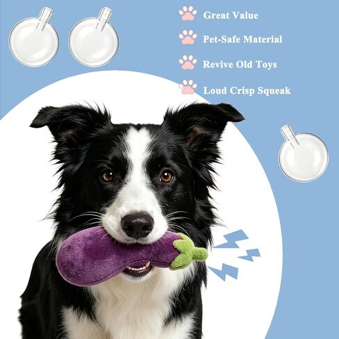 Miokun 300 Pack 35mm Squeakers for Dog Toys Fit Repair Dog Pet Baby Toys Noise Maker Insert Replacement in Kuwait