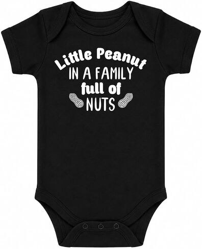 CBTwear Little Peanut - Funny Gifts For New Family's - Cute Infant One-Piece Baby Bodysuit in Kuwait