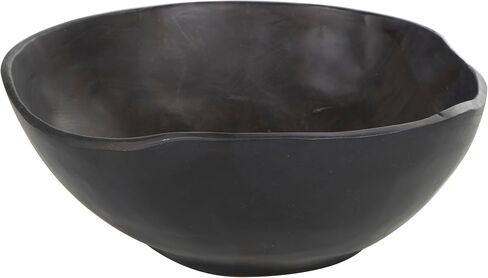 Deco 79 Teak Wood Handmade Live Edge Free Form Decorative Bowl, 14" x 12" x 6", Brown in Kuwait