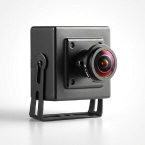 كاميرا REVODATA 5MP POE IP Mini، عدسة تكبير يدوية 6-22 مم فائقة الدقة 2880x1620P كاميرا مراقبة داخلية صغيرة H.265، تطبيق الكمبيوتر/الهاتف، كشف الحركة (I712-2-P) in Kuwait