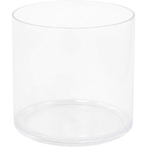 Royal Imports Flower Acrylic Vase Decorative Centerpiece for Home or Wedding by Royal Imports - Break Resistant - 5" Cylinder by 5" Tall in Kuwait