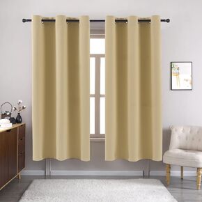 Pickluc Navy Blackout Curtain for Living Room, Light Blocking Drapes with Grommet, Thermal Insulated, Noise Reduction, 52 Inches Wide x 96 Inches Long, 2 Panels in Kuwait