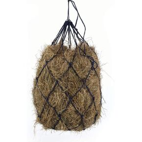 Bloomoak Slow Feed Hay Net for Horses, 40" Hay Bag with 1 inch Hole for Horse and Goat, Heavy Duty PE,Easy Fill with Rings… in Kuwait