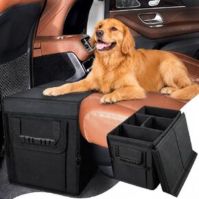 Dog Car Seat Extender with Storage, Suitable for Dogs up to 100lbs, Car Seat Gap Filler in Kuwait