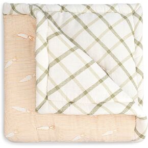 Crane Baby Birch Waffle Knit Blanket, Soft Cotton Nursery and Stroller Blanket, 100% Cotton, 36" x 36" in Kuwait