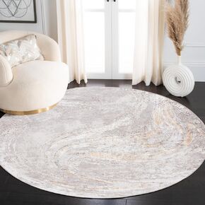 Safavieh Orchard Collection ORC617H Modern Abstract Runner, 2'2" x 9' , Grey / Gold in Kuwait
