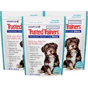 NutriSentials Trusted Trainers Training Treats for Dogs - Soft Dog Treats for Small, Medium & Large Dogs - Chicken Flavor - 3 Pack - 4 oz in Kuwait