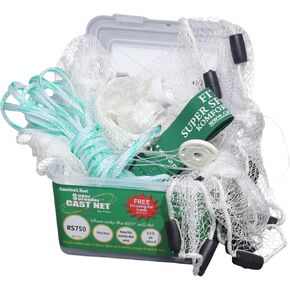 FITEC Super Spreader Nylon Fishing Cast Net, 1/4-Inch X 3-Feet in Kuwait