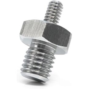 SUBRILLI 2-Pcs 5/16-24 Threaded Adapter for Milwaukee M12 Polisher Sander Backing Plate Pads in Kuwait
