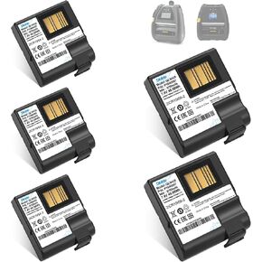بطاريات بديلة Sicimly تناسب Zebra QLN420 ZQ630 ZQ63-AUWA000-00 ZQ63-ACFAC10-00،P1040687 P1050667-016 P1089760-002 BTRY-MPP-68MA1-01 P1049729 بطارية الطابعة، ليثيوم أيون in Kuwait