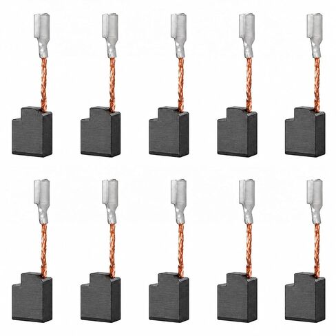 10 Pack 650916-01 Replacement Electric Motor Carbon Brushes Compatible with Dewalt Angle Grinder D28402, D28110, D28112, D28401N,D28803,D28065,D28117,D28116,DWE4615. in Kuwait