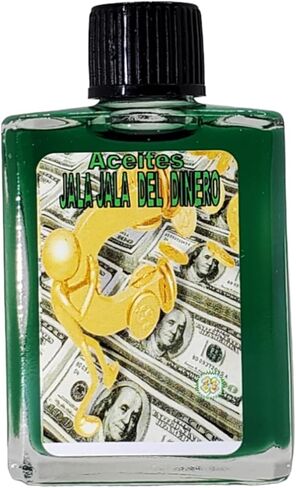 Magick Space Spiritual Anointing Oil -(Jala Jala Del Dinero Aceite) Attract Money Oil - Financial Success Spell - Increase Wealth & Prosperity in Your Life-0.5 FL OZ (1 Pack) in Kuwait