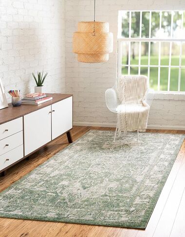 Unique Loom Isabella Collection Area Rug - Adjani (2' 7" x 10' Runner, Ivory/ Beige) in Kuwait