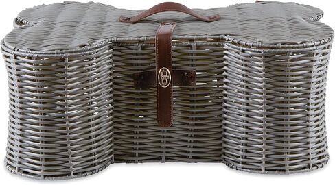 Bone Dry Pet Storage Collection Toy Basket, Kitty Cat, Natural Woven Paper in Kuwait