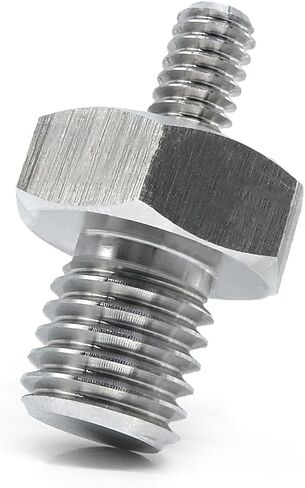 SUBRILLI 2-Pcs 5/16-24 Threaded Adapter for Milwaukee M12 Polisher Sander Backing Plate Pads in Kuwait
