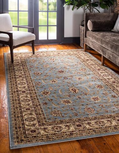 Unique Loom Voyage Collection Traditional Oriental Classic Intricate Design Area Rug (2' 2 x 3' 0 Rectangular, Red/Gold) in Kuwait
