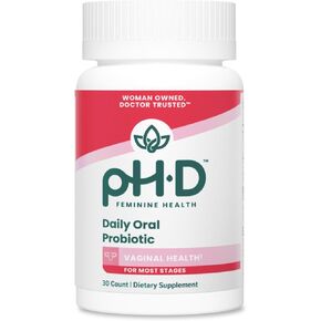pH-D صحة المرأة - بروبيوتيك صحة المرأة مع مزيج البريبايوتك، مستخلص فاكهة التوت البري - مكمل فموي - 30 قطعة in Kuwait