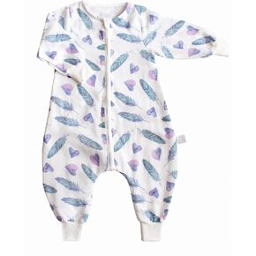 toddler Muslin Original 100% Cotton Sleeping Sack Sleep Bag with legs Baby Wearable Blankets Long Sleeves 1-4T in Kuwait