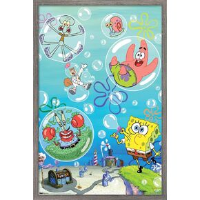 Trends International Nickelodeon Spongebob Squarepants - Bubbles Wall Poster, 22.375" x 34", Premium Unframed Version in Kuwait
