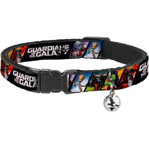 Cat Collar Breakaway Guardians of The Galaxy 5 Character Pose Blocks 8 to 12 Inches 0.5 Inch Wide in Kuwait