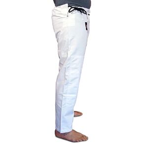 BJJ Gi Pants -Brazilian jiu jitsu MMA Martial Arts Adult Uniform White,Blue or Black Draw String Gi Pants in Kuwait