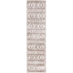 MARTHA STEWART x SAFAVIEH 2'3" x 8' Ivory/Black MSR3503Z Handmade Contemporary Floral Wool Runner Rug in Kuwait