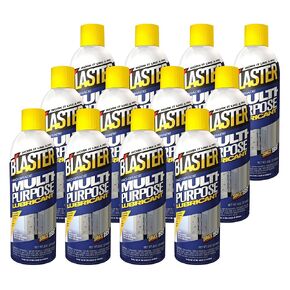 B’Laster Multi-Purpose Lubricant – All-in-One Lubricant Spray for Moving Parts – Helps Reduce Friction, Prevents Rust & Corrosion, Works on Tools, Hinges, Chains, Gears & More – 8 oz (Case of 12) in Kuwait
