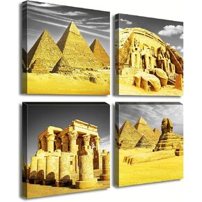 DJSYLIFE ديكور غربي كاوبوي جدار الفن للرجال غرفة نوم مكتب قماش مطبوعة ملصق ديكور المنزل الفني 12 "Wx12 Hx4 in Kuwait