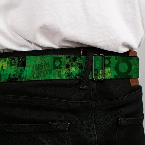 Buckle-Down Seatbelt Belt Green Lantern Regular in Kuwait