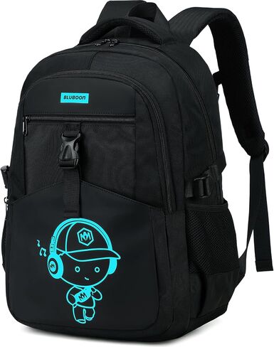 Bluboon Kids Backpack Boys Camo Bookbag Teens Elementary School Bag Daypack Travel Back Pack Middle school (Boy-camo 2pcs) in Kuwait