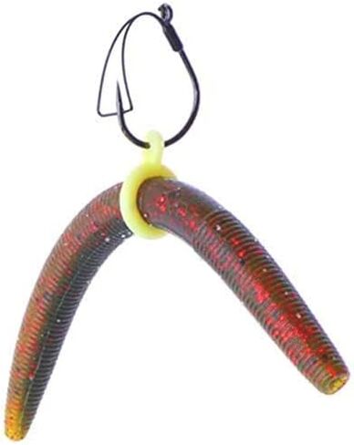 مجموعة Sink-O-Ring Wacky Rig Kit O Ring 30/قطعة لا حاجة إلى أداة لاستخدام ديدان Senko حلقات دائرية إجمالية سهلة التركيب (3/حزمة PK حمراء) in Kuwait