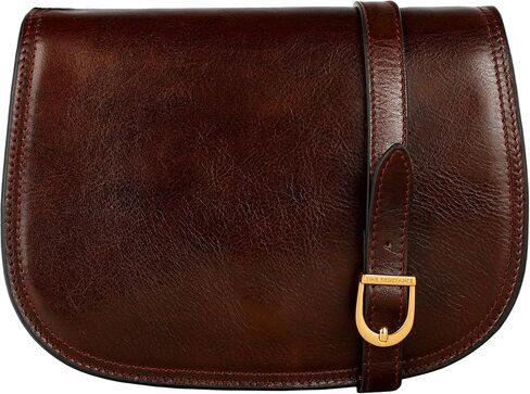Time Resistance Leather Cross Body Bag for Women Shoulder Bag Messenger Purse Gift Box Included in Kuwait