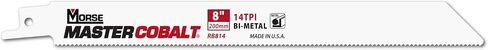 MK Morse RB414T05 Bimetal Reciprocating Saw Blade, 4-Inch 14TPI, 5-Pack in Kuwait