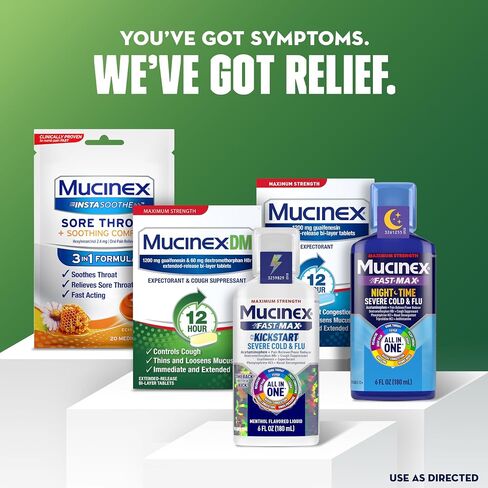Mucinex DM Maximum Strength, 48 Tablets in Kuwait