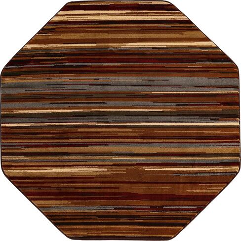 Unique Loom Barista Collection Area Rug - Icatu (2' 2" x 5' 3" Runner, Beige/Brown) in Kuwait