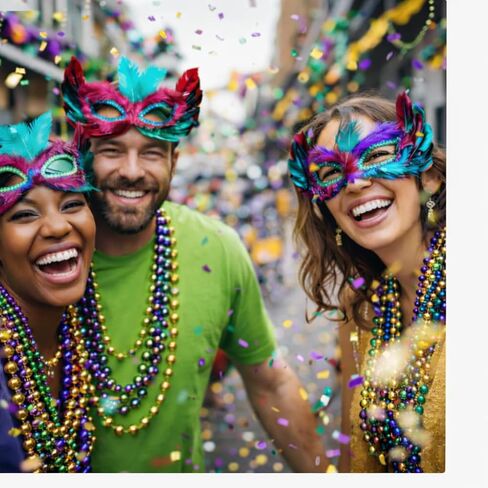 4E's Novelty Bulk Mardi Gras Masks With Feathers for Adult Men Women, Masquerade Party Masks for Party Outfit Accessories in Kuwait