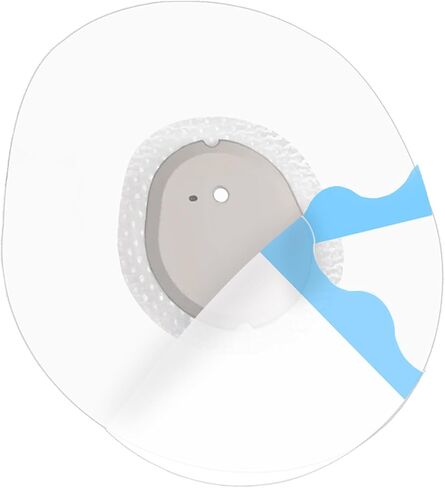 60Pack Dexcom G7 Adhesive Patches Waterproof Clear Overpatches for G7 CGM Tape Latex-Free Overlay, with Hole, 10+ Days Strong Adhesion Long Lasting, One Hand Easy Use Breathable Skin Friendly in Kuwait