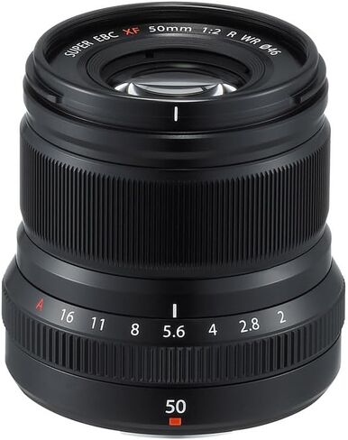 FUJIFILM single focus in the telephoto lens XF50mmF2 R WR B Black--(Japan Import-No Warranty) in Kuwait