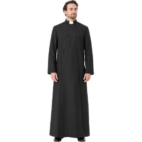 قميص IvyRobes للجنسين من رجال الدين والمنبر الأنجليكاني مع طوق إدراج بشريط in Kuwait