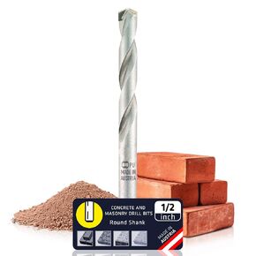 Alpen Concrete Drill Bit 15/64" - Versatile Hammer Drill Bit Sets for PGM Certified Precision and Precise Dowel Holes - Durable Drill bit for Concrete Natural Stones and Marble in Kuwait